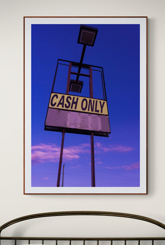 CASH ONLY